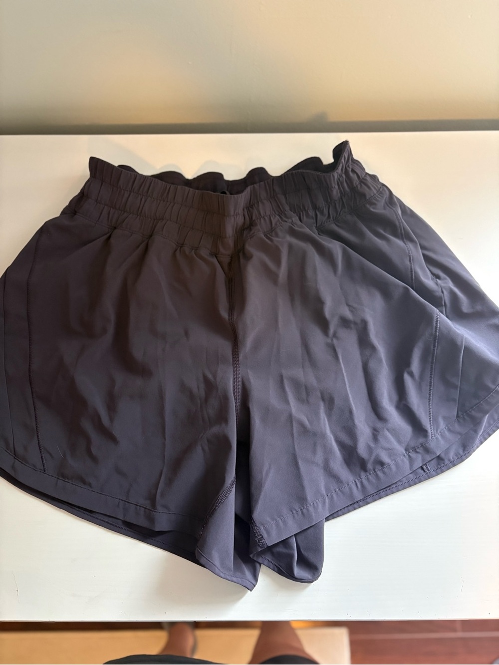 lululemon athletica Women's Athletic Shorts - purple high waisted